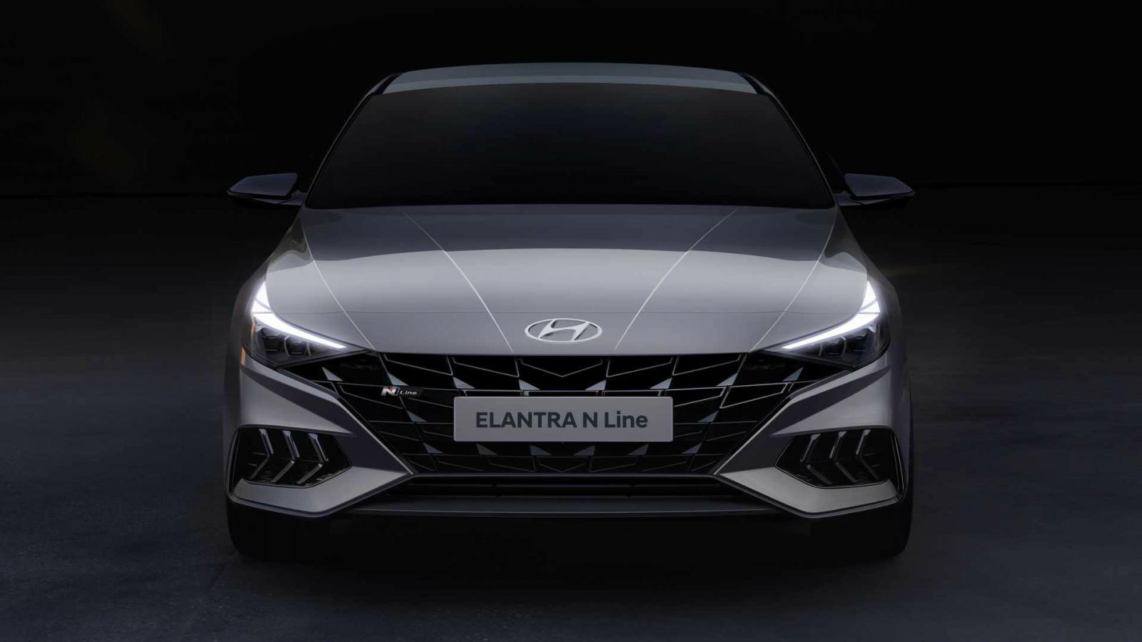 Το εξωτερικό του νέου Hyundai Elantra N Line 